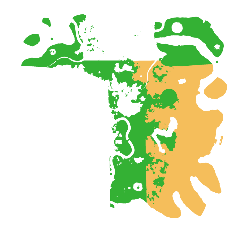 Biome Rust Map: Procedural Map, Size: 4000, Seed: 485114