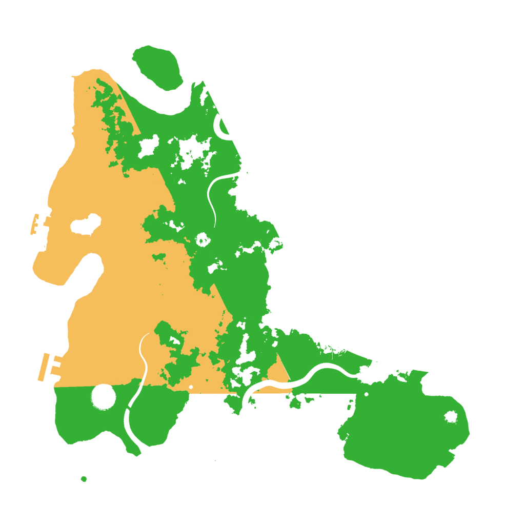 Biome Rust Map: Procedural Map, Size: 3750, Seed: 323624