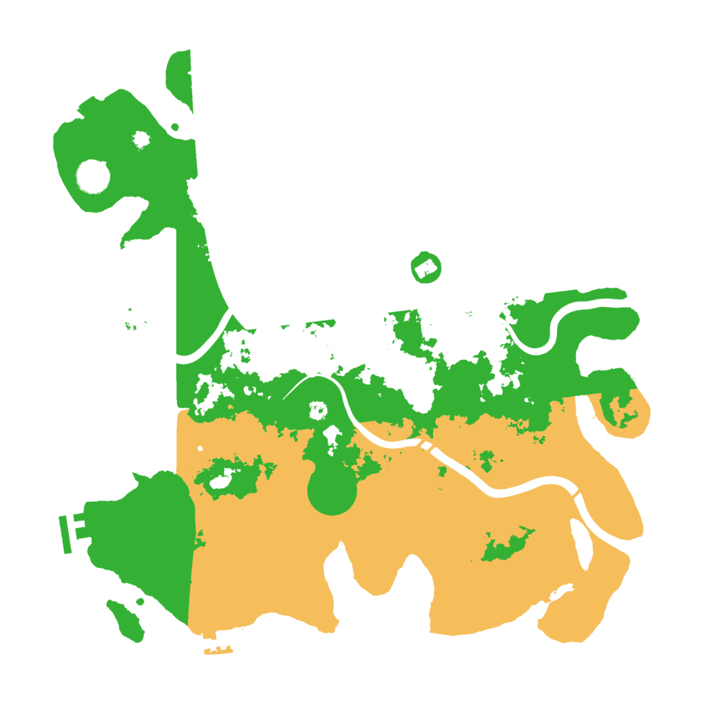 Biome Rust Map: Procedural Map, Size: 3750, Seed: 765055