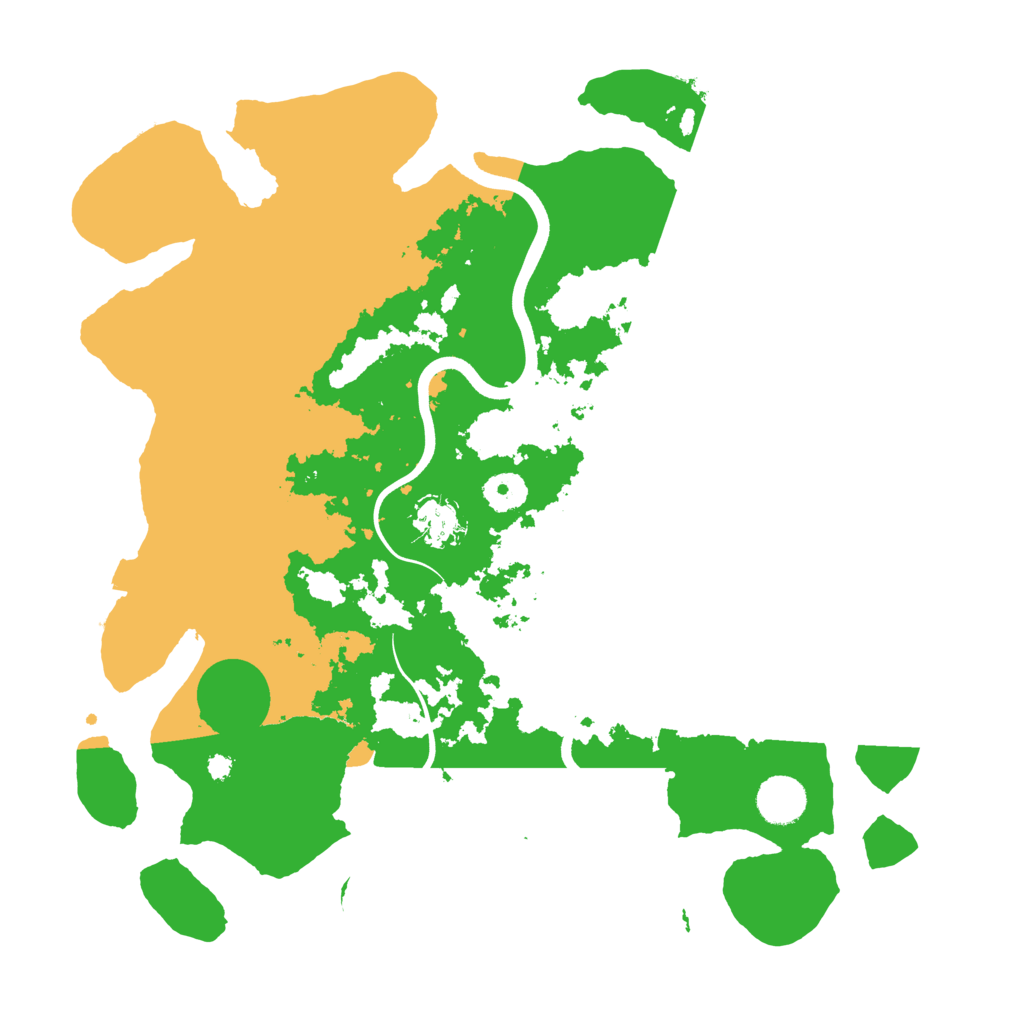 Biome Rust Map: Procedural Map, Size: 3750, Seed: 575488