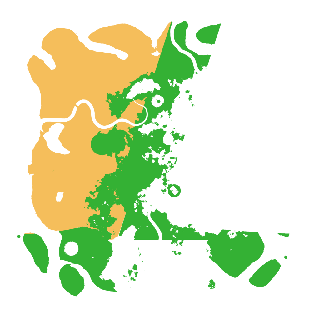 Biome Rust Map: Procedural Map, Size: 4000, Seed: 46327