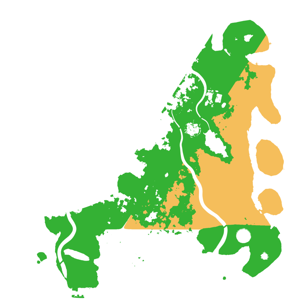 Biome Rust Map: Procedural Map, Size: 3750, Seed: 432926