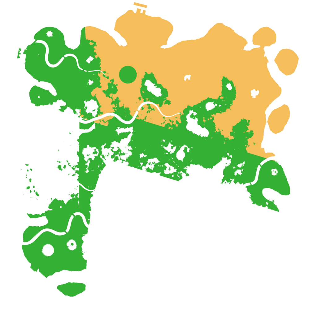 Biome Rust Map: Procedural Map, Size: 4750, Seed: 972686
