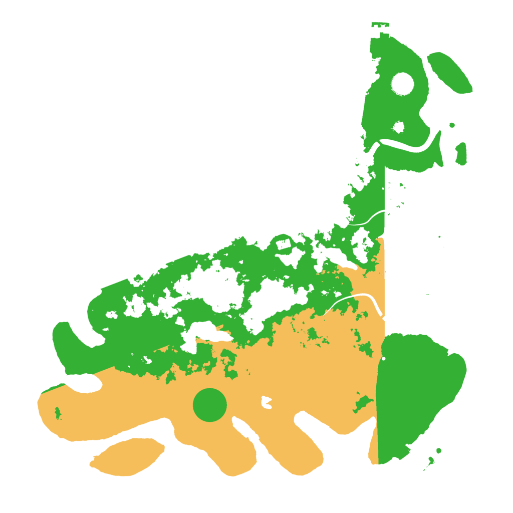 Biome Rust Map: Procedural Map, Size: 4000, Seed: 1589557183