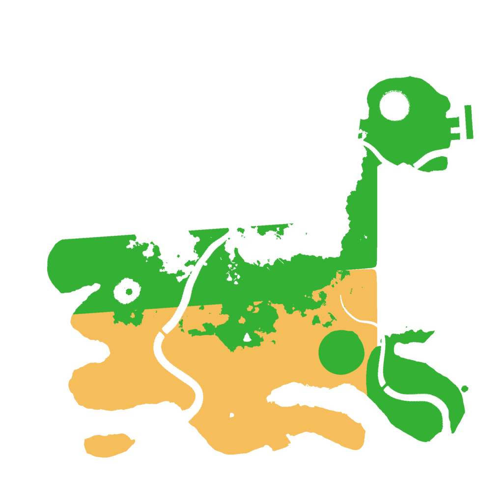 Biome Rust Map: Procedural Map, Size: 3000, Seed: 361560
