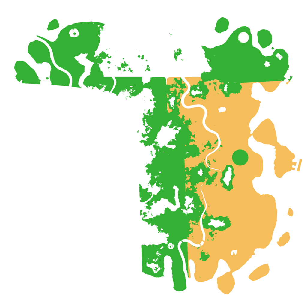 Biome Rust Map: Procedural Map, Size: 5000, Seed: 159