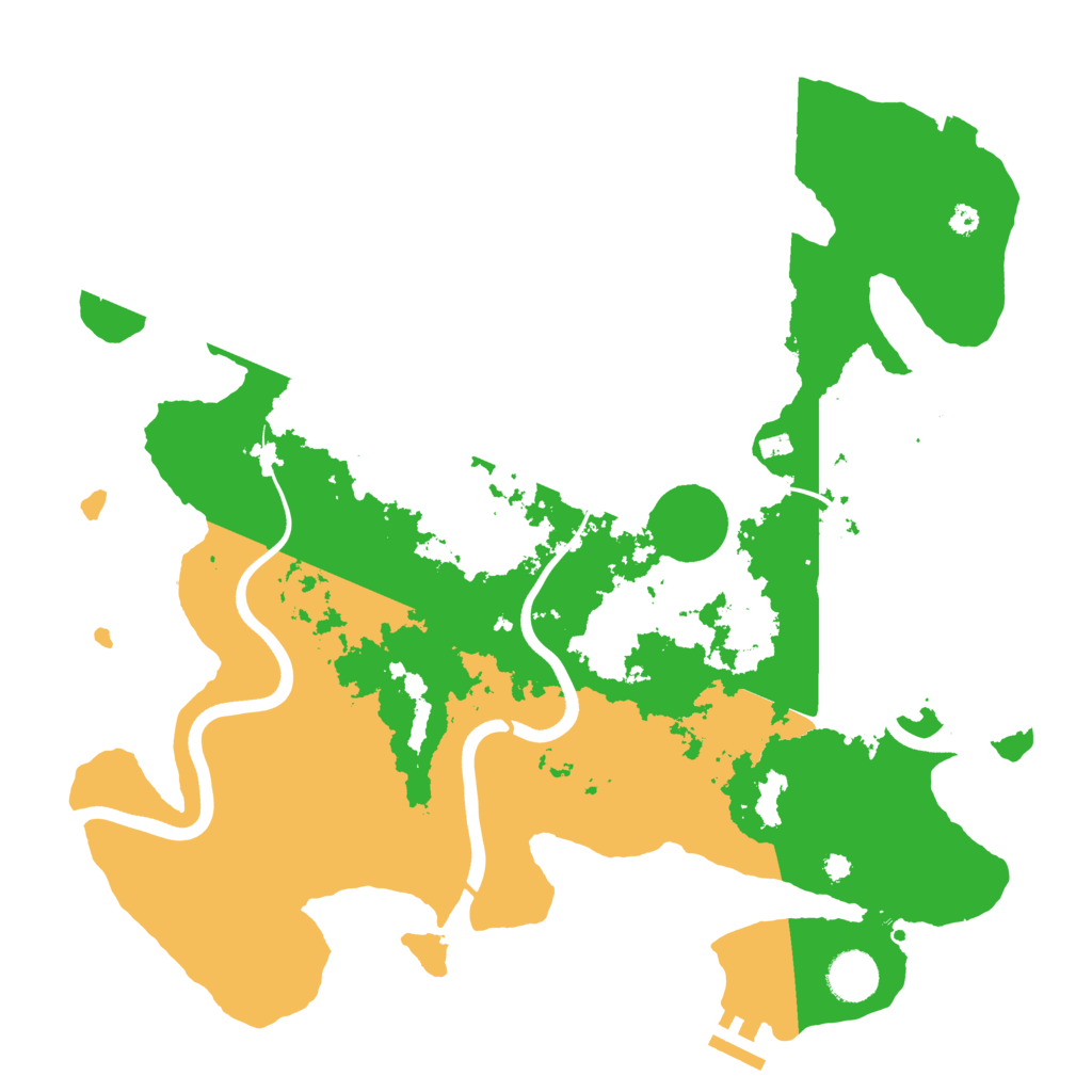 Biome Rust Map: Procedural Map, Size: 3750, Seed: 1212449511