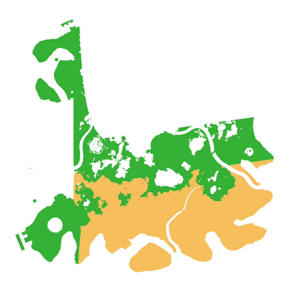 Biome Rust Map: Procedural Map, Size: 3500, Seed: 1903164772