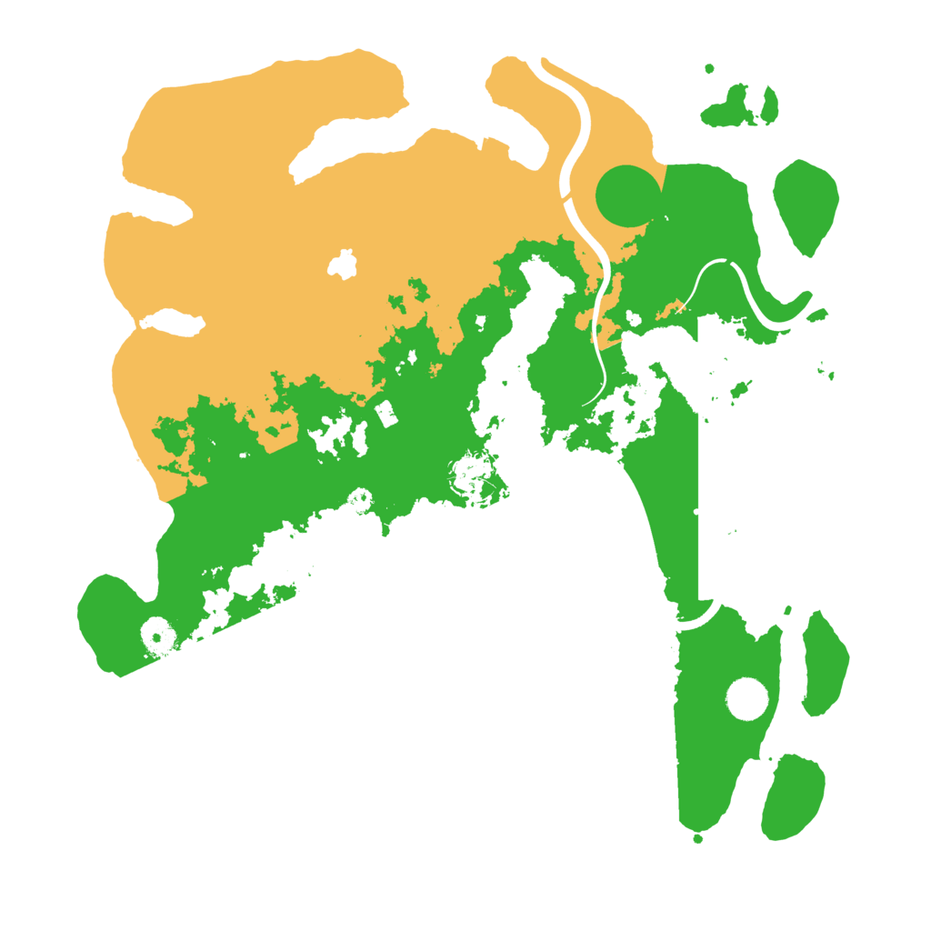 Biome Rust Map: Procedural Map, Size: 4000, Seed: 1854922146