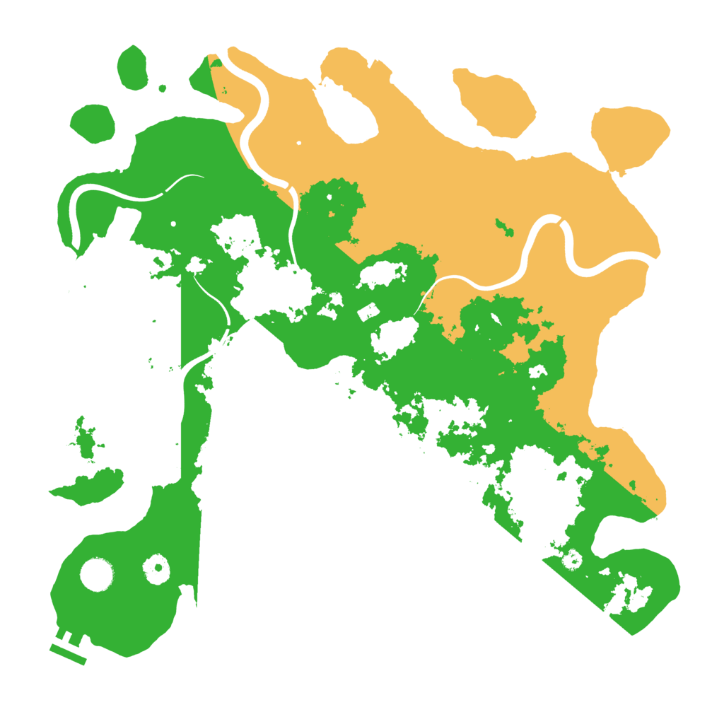 Biome Rust Map: Procedural Map, Size: 3850, Seed: 2028430875