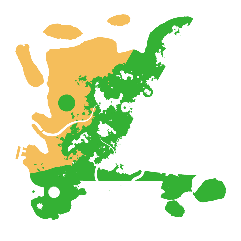 Biome Rust Map: Procedural Map, Size: 3750, Seed: 1646969801