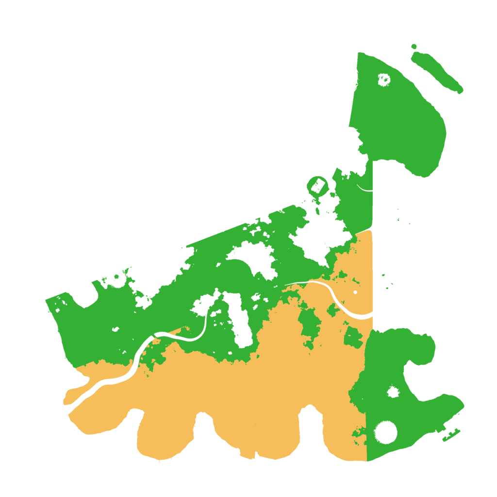 Biome Rust Map: Procedural Map, Size: 3850, Seed: 1650535981