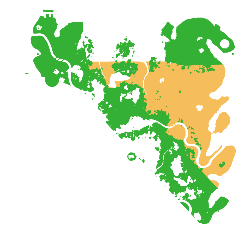 Biome Rust Map: Procedural Map, Size: 4750, Seed: 2062326024