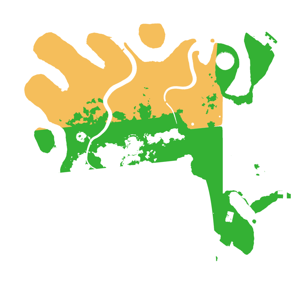 Biome Rust Map: Procedural Map, Size: 3000, Seed: 1716972736