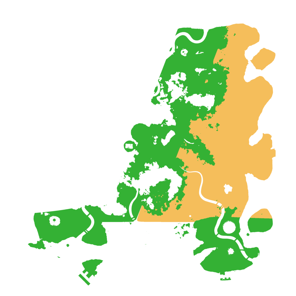 Biome Rust Map: Procedural Map, Size: 4250, Seed: 283048688