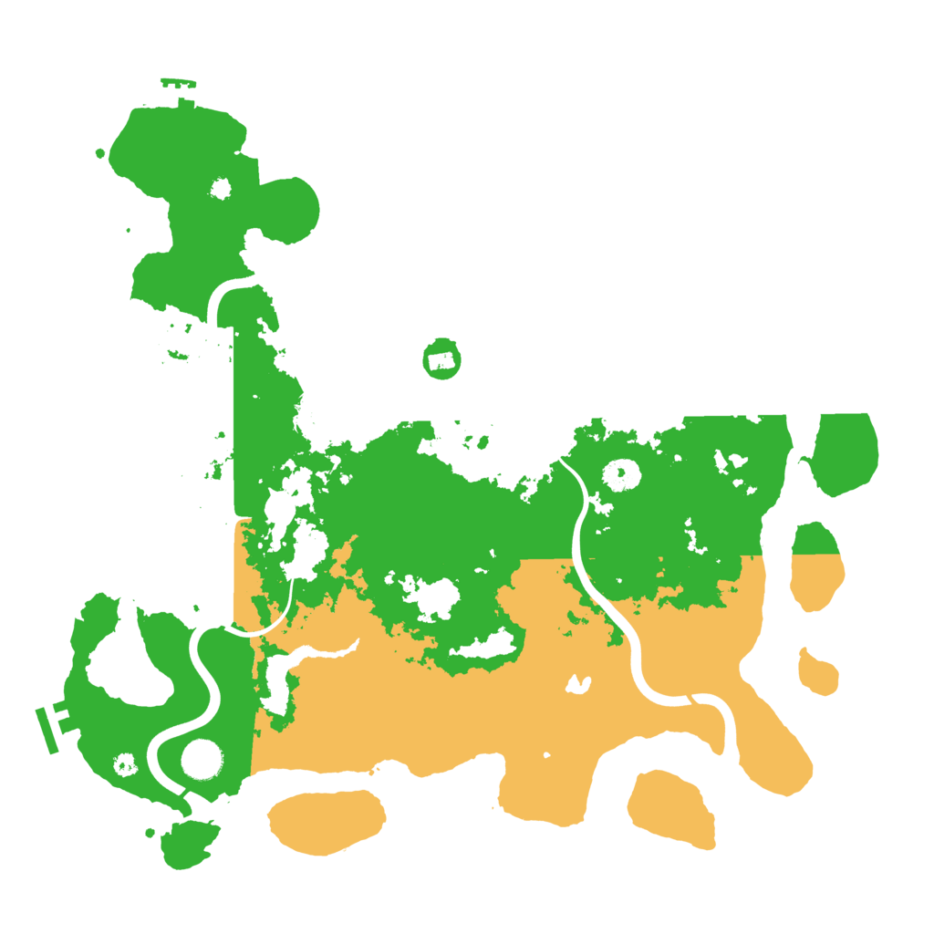 Biome Rust Map: Procedural Map, Size: 4000, Seed: 1825339188