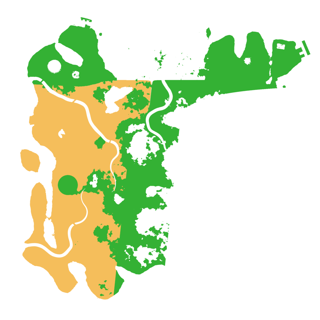 Biome Rust Map: Procedural Map, Size: 4250, Seed: 54331426