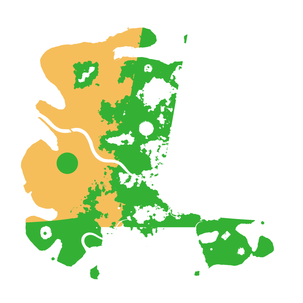 Biome Rust Map: Procedural Map, Size: 3750, Seed: 794498