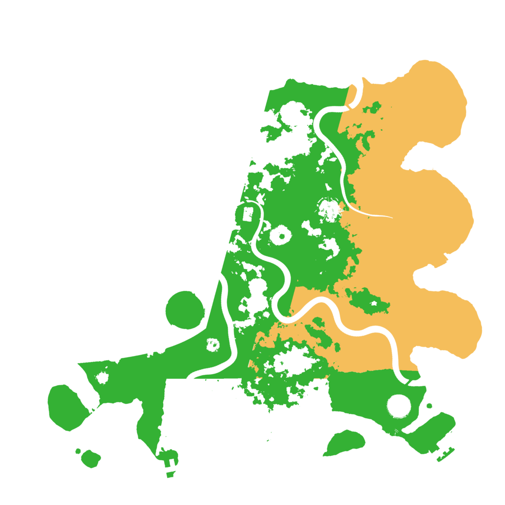 Biome Rust Map: Procedural Map, Size: 3750, Seed: 743828