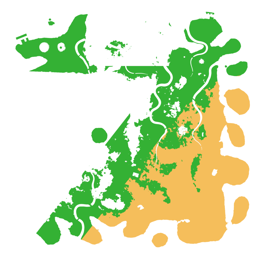 Biome Rust Map: Procedural Map, Size: 4750, Seed: 452572