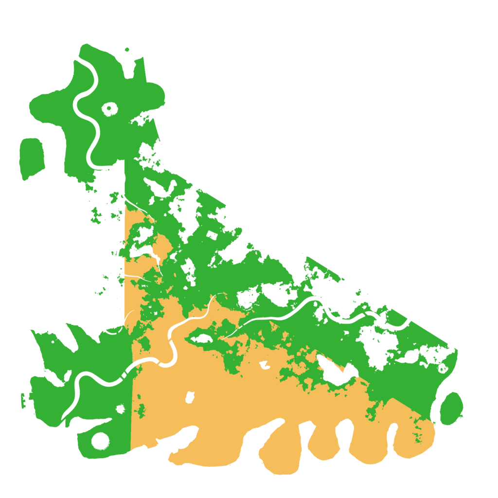 Biome Rust Map: Procedural Map, Size: 5000, Seed: 999784