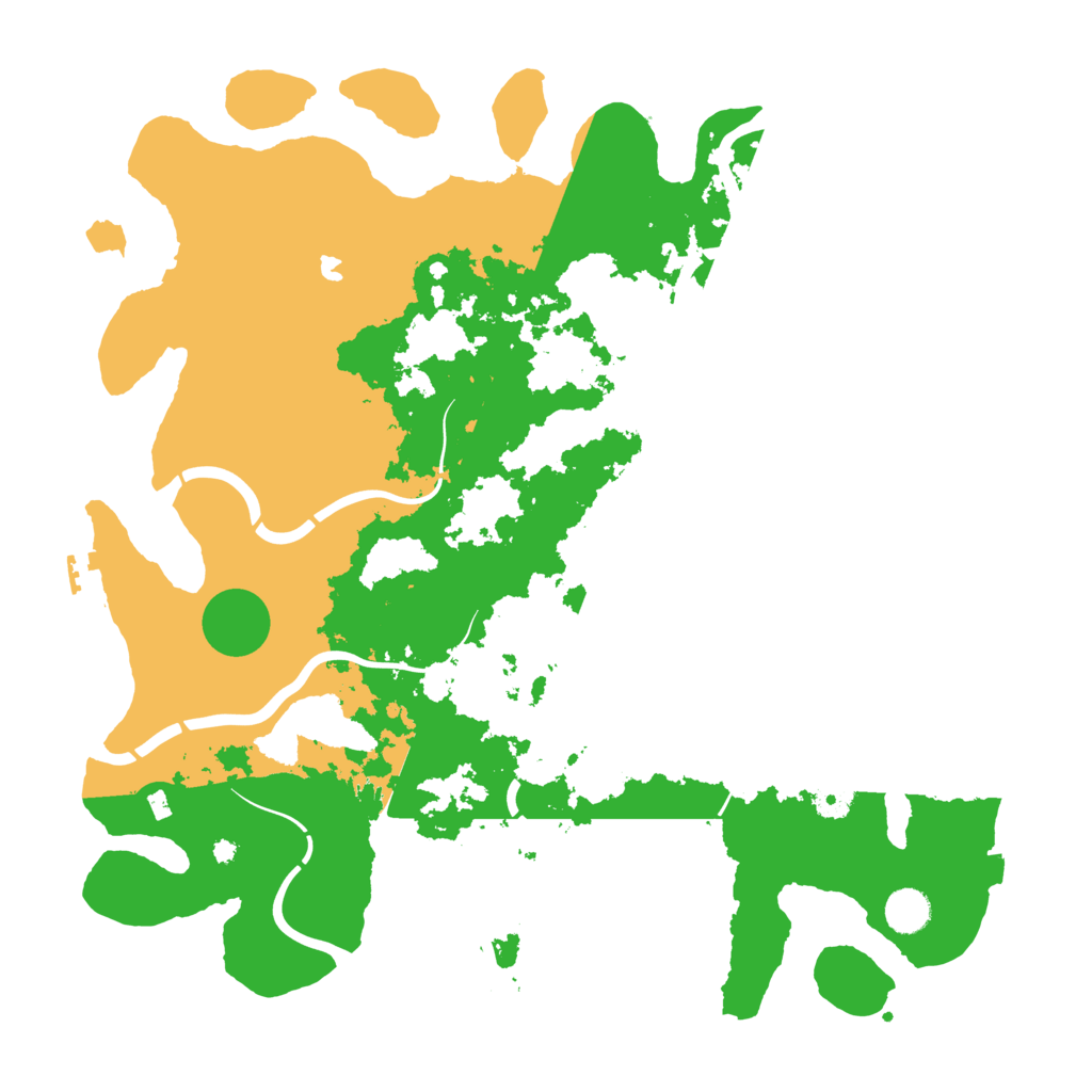 Biome Rust Map: Procedural Map, Size: 4250, Seed: 682479289