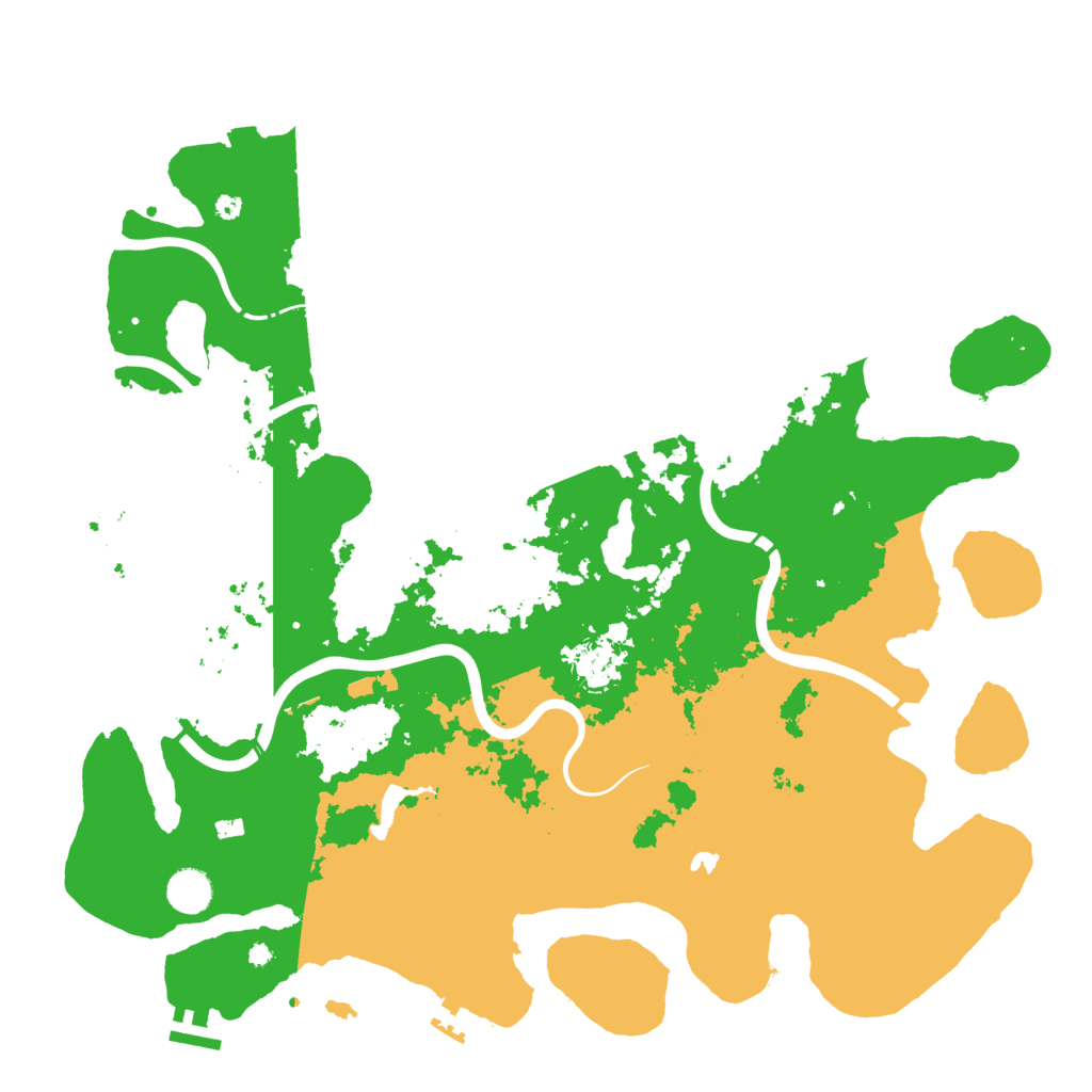 Biome Rust Map: Procedural Map, Size: 4250, Seed: 26107867