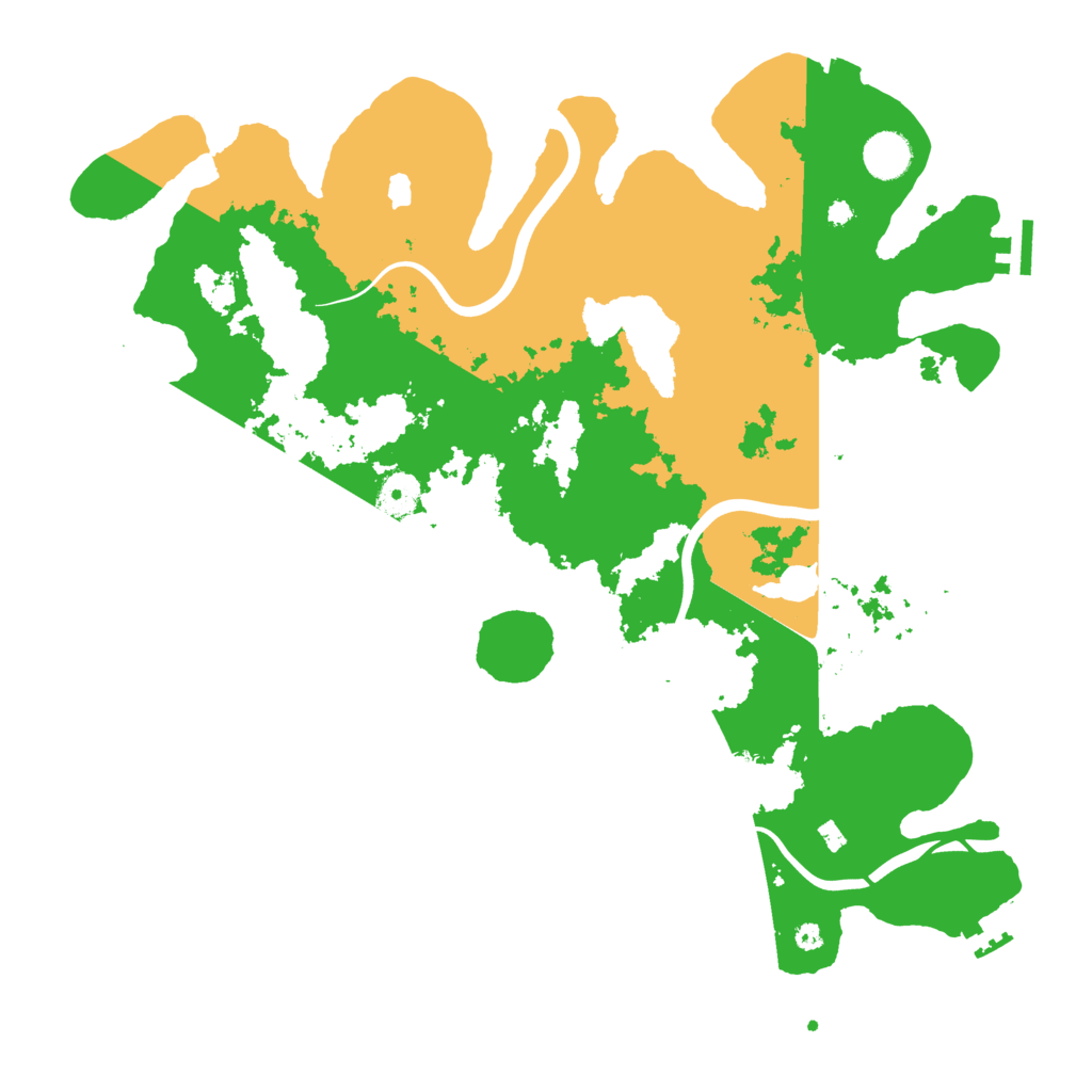 Biome Rust Map: Procedural Map, Size: 4000, Seed: 59693