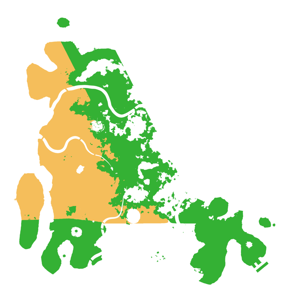 Biome Rust Map: Procedural Map, Size: 4250, Seed: 891005
