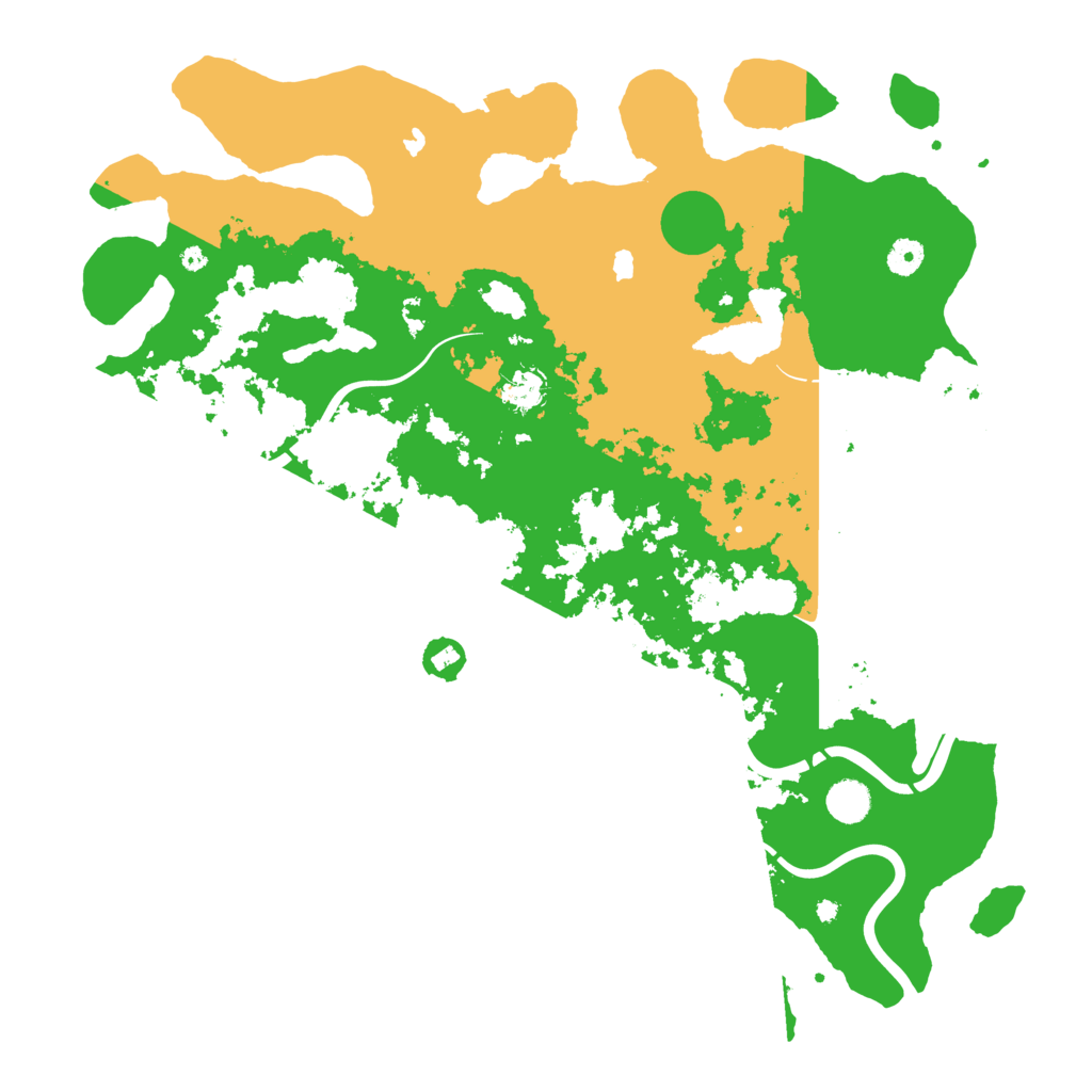 Biome Rust Map: Procedural Map, Size: 4500, Seed: 433184323
