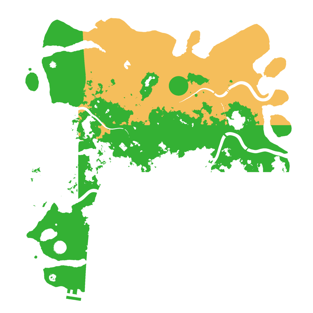 Biome Rust Map: Procedural Map, Size: 4250, Seed: 2001472737