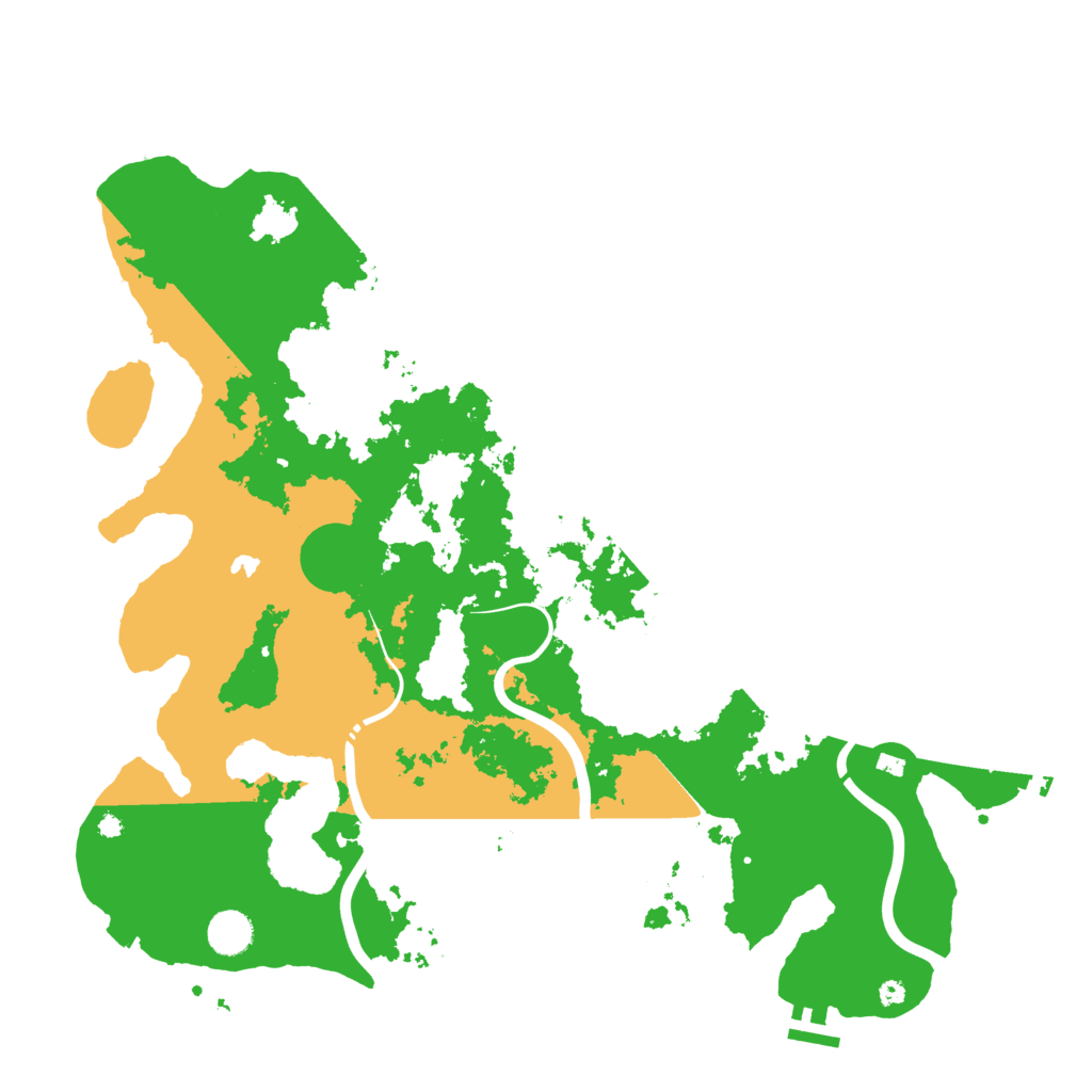 Biome Rust Map: Procedural Map, Size: 4250, Seed: 1063197677