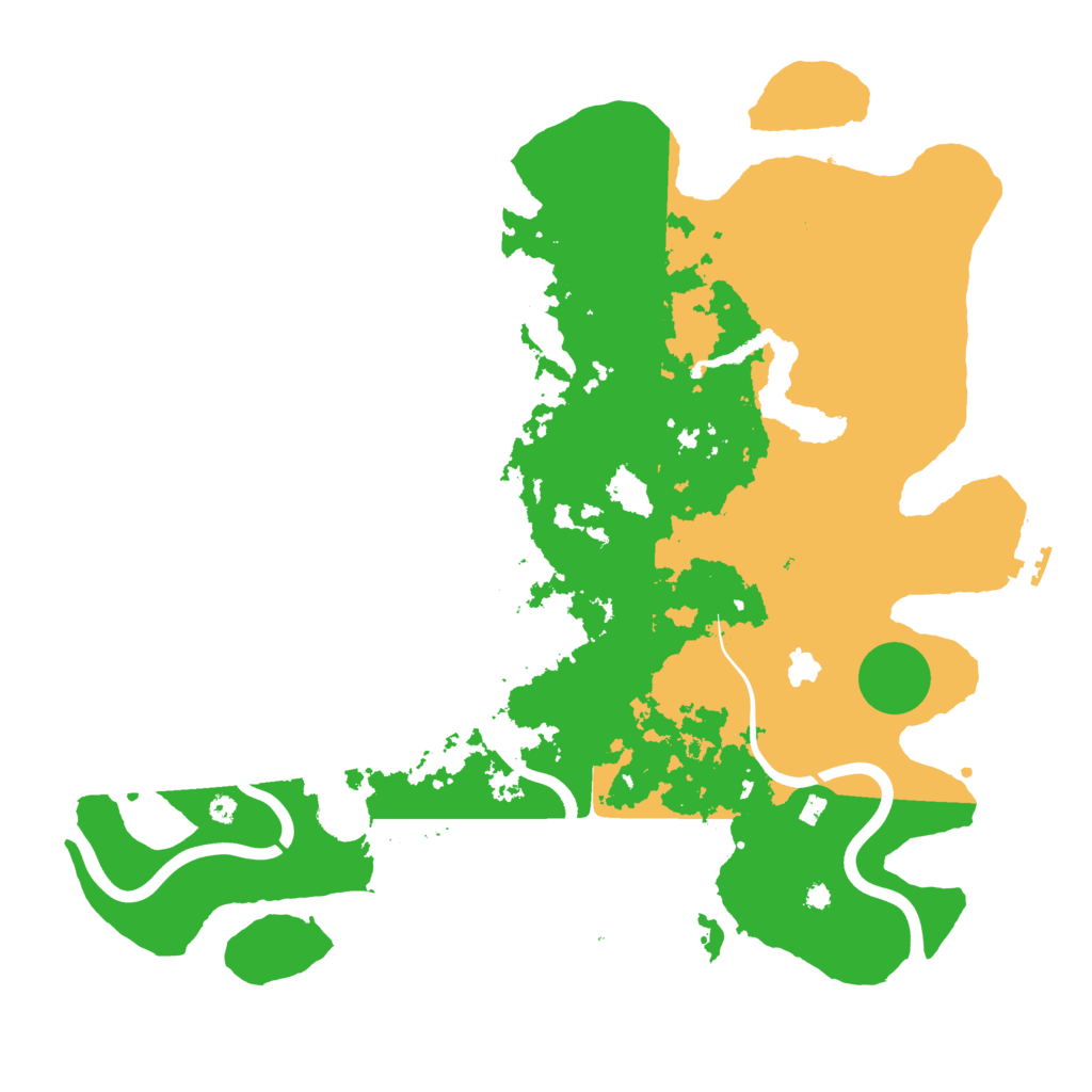 Biome Rust Map: Procedural Map, Size: 4000, Seed: 2469958