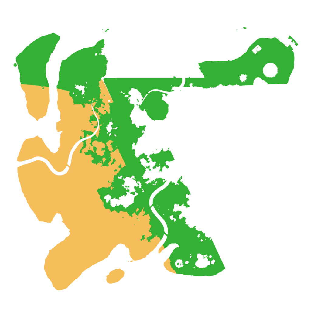 Biome Rust Map: Procedural Map, Size: 3750, Seed: 566158