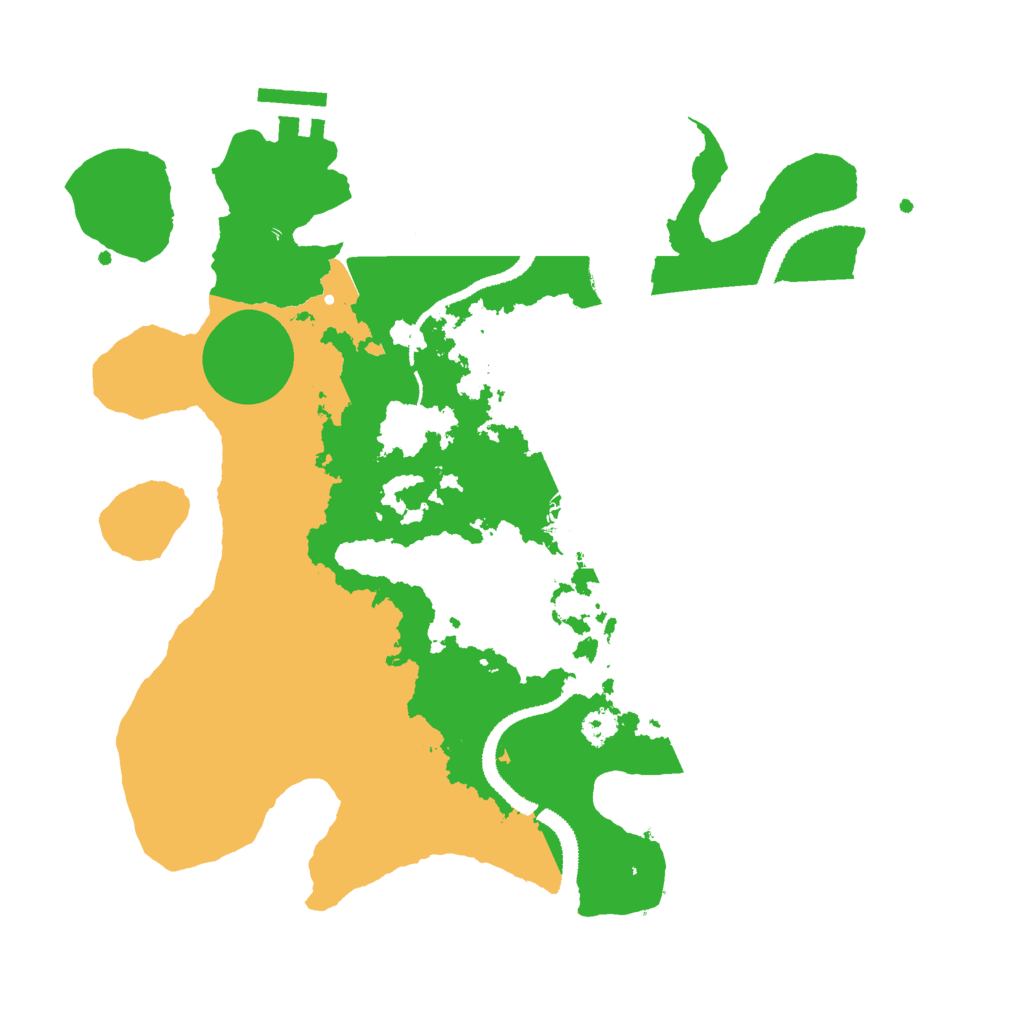 Biome Rust Map: Procedural Map, Size: 3000, Seed: 905855448