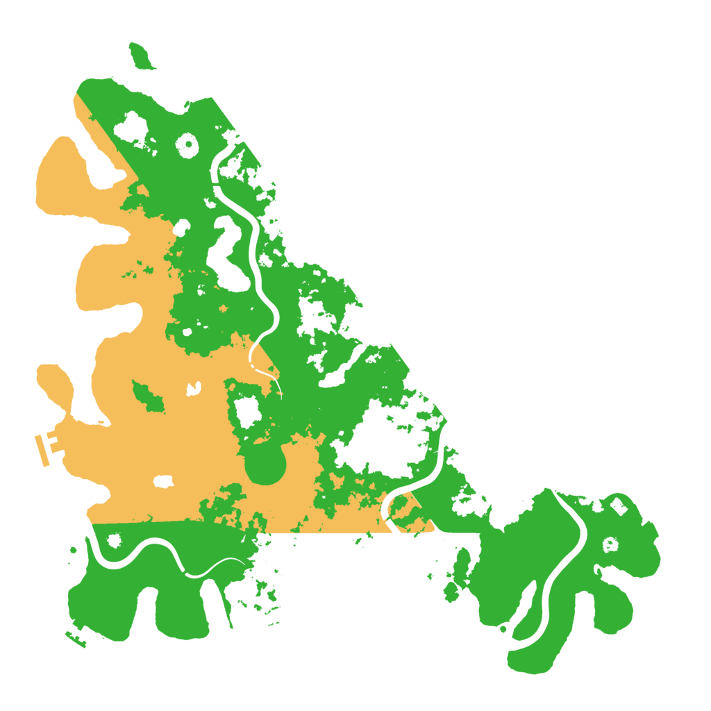 Biome Rust Map: Procedural Map, Size: 4500, Seed: 885112068