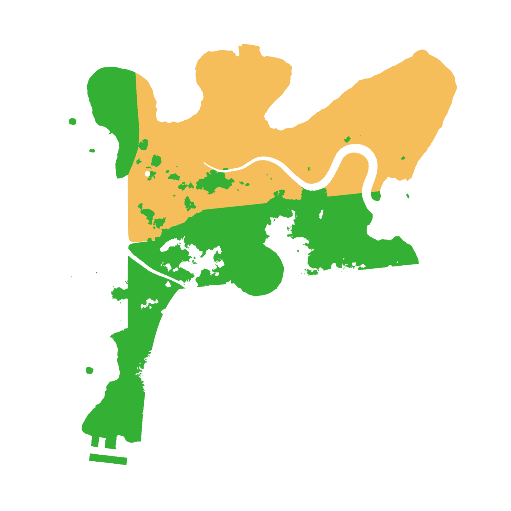 Biome Rust Map: Procedural Map, Size: 2750, Seed: 3860