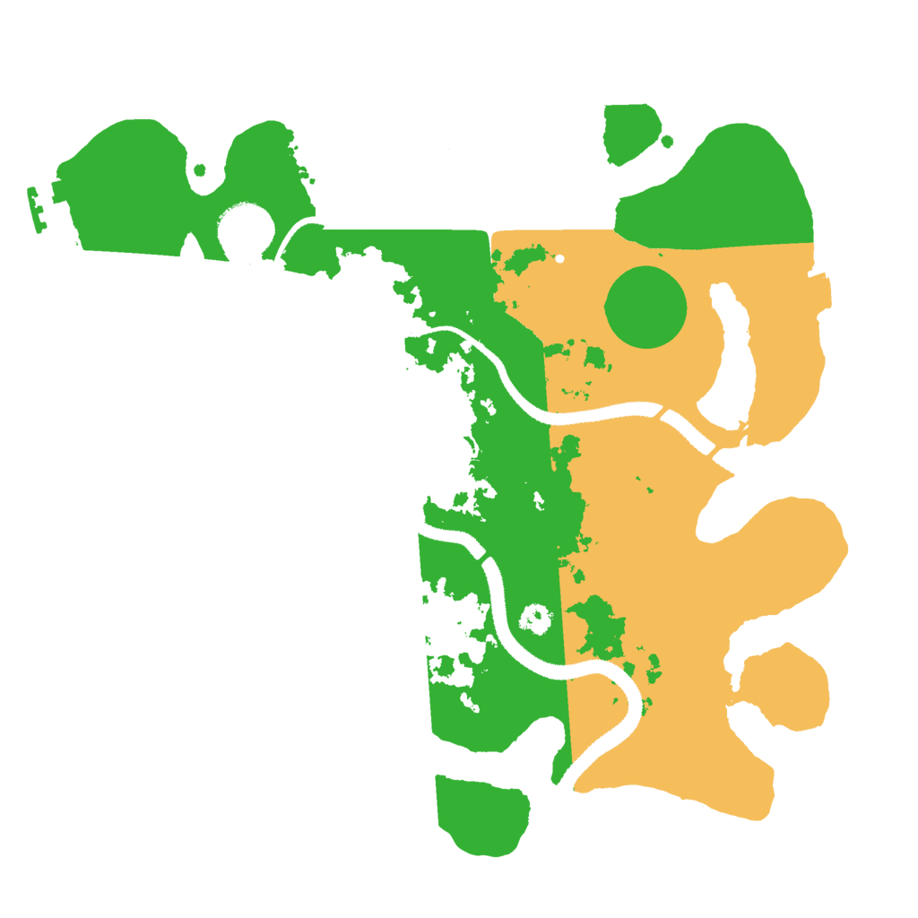 Biome Rust Map: Procedural Map, Size: 3000, Seed: 1937084569