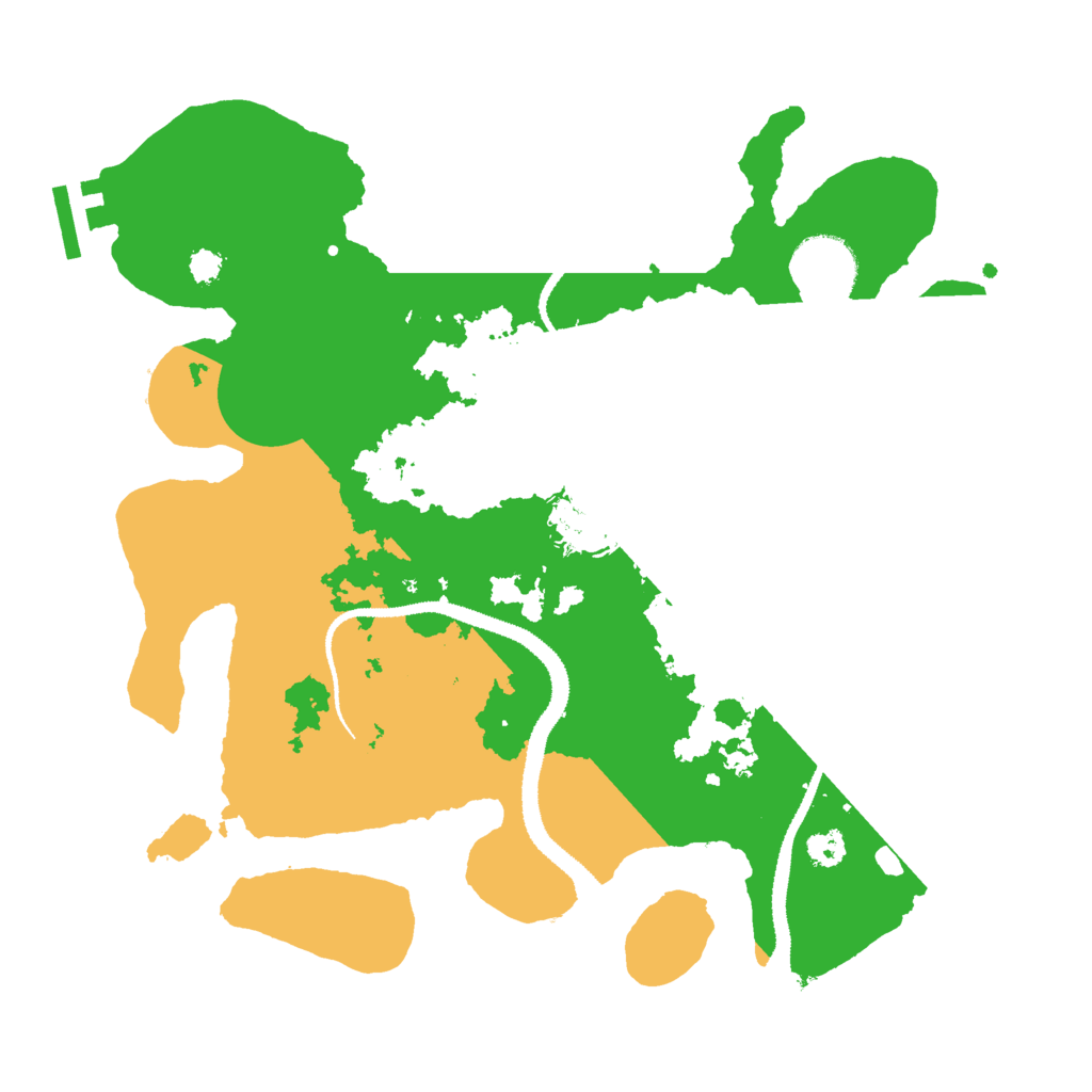 Biome Rust Map: Procedural Map, Size: 3000, Seed: 849383690