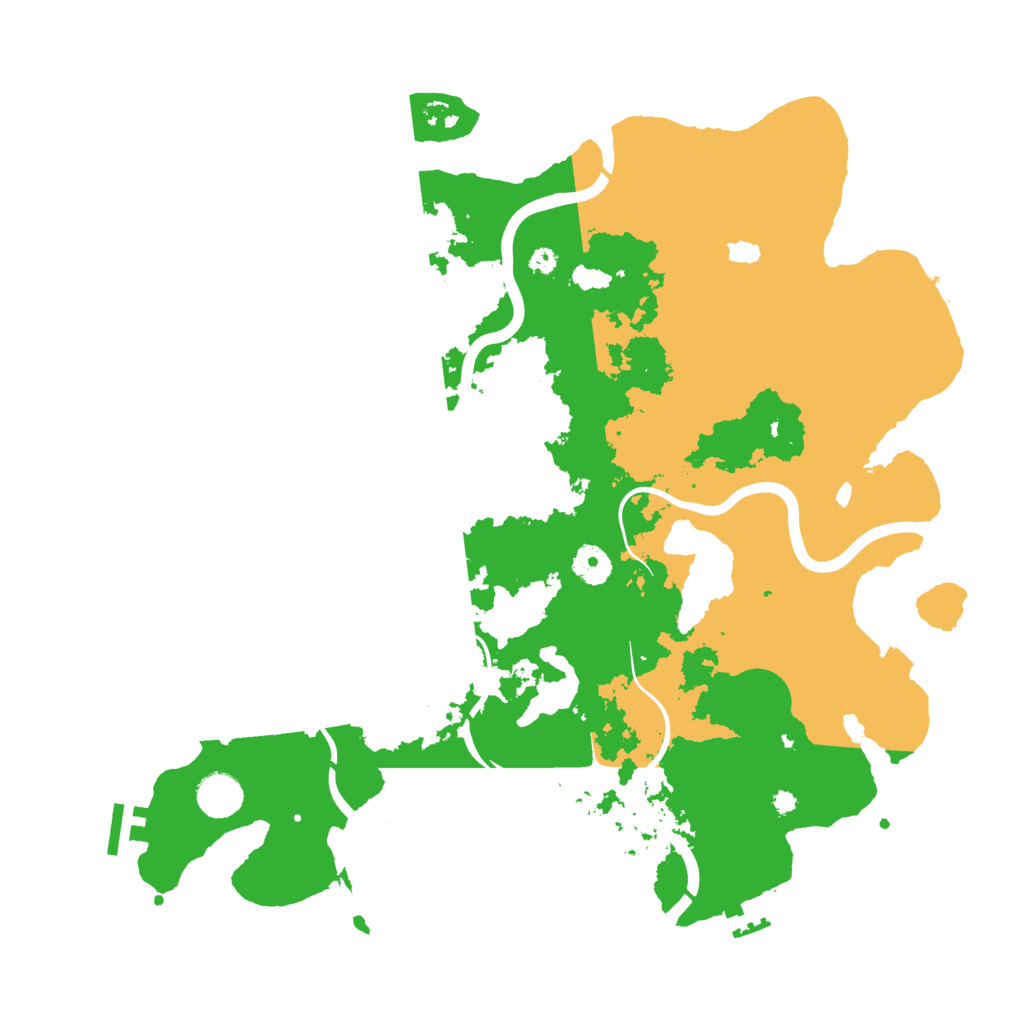 Biome Rust Map: Procedural Map, Size: 4000, Seed: 30318324