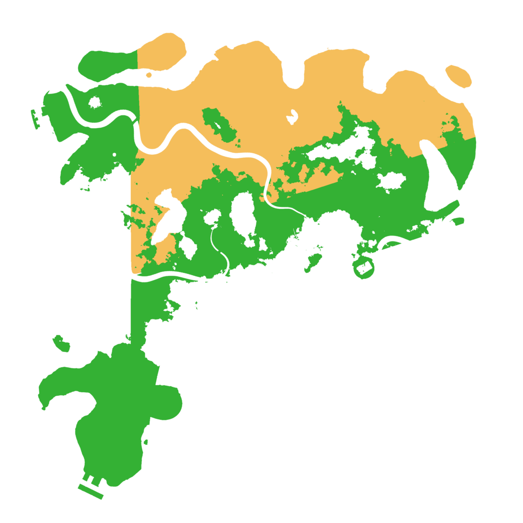 Biome Rust Map: Procedural Map, Size: 4000, Seed: 679726