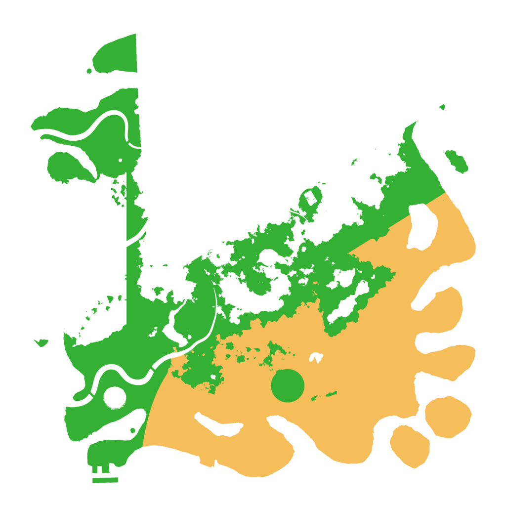 Biome Rust Map: Procedural Map, Size: 4000, Seed: 976908407
