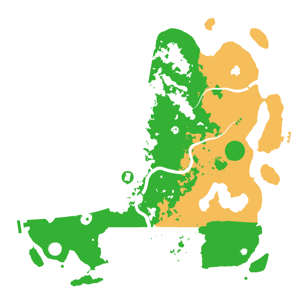 Biome Rust Map: Procedural Map, Size: 4000, Seed: 628262