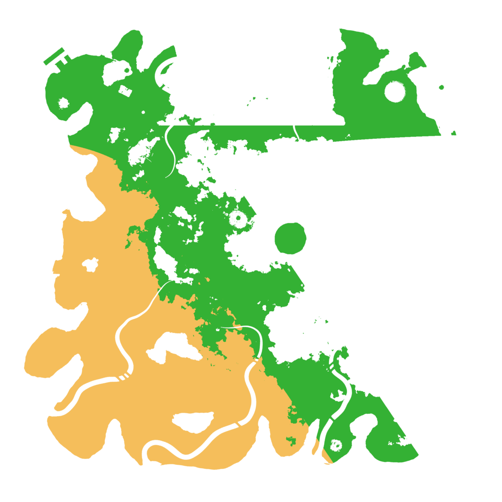 Biome Rust Map: Procedural Map, Size: 4250, Seed: 931137
