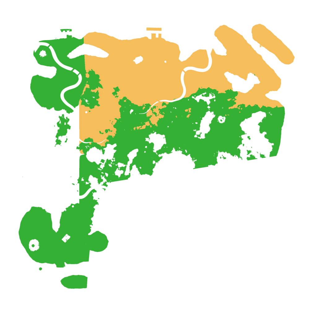 Biome Rust Map: Procedural Map, Size: 4250, Seed: 942258245