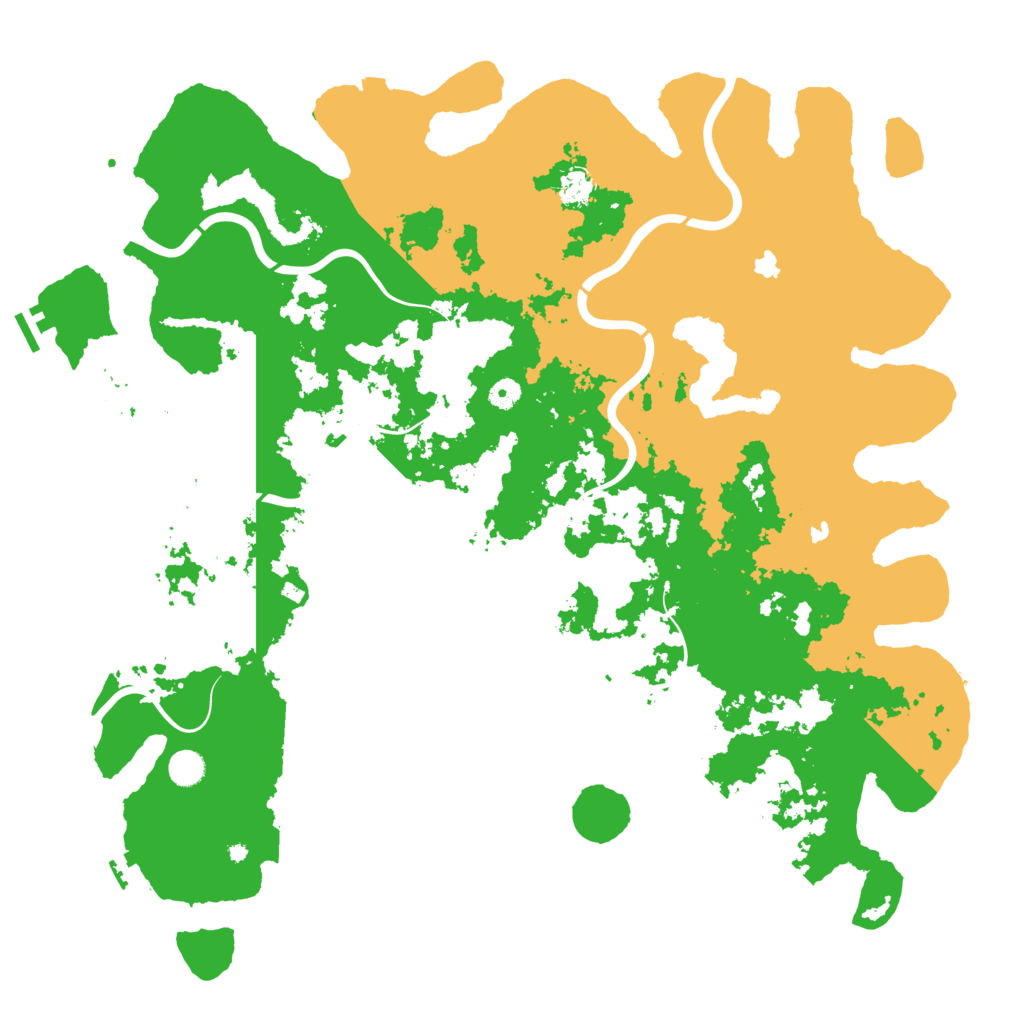Biome Rust Map: Procedural Map, Size: 5000, Seed: 944313