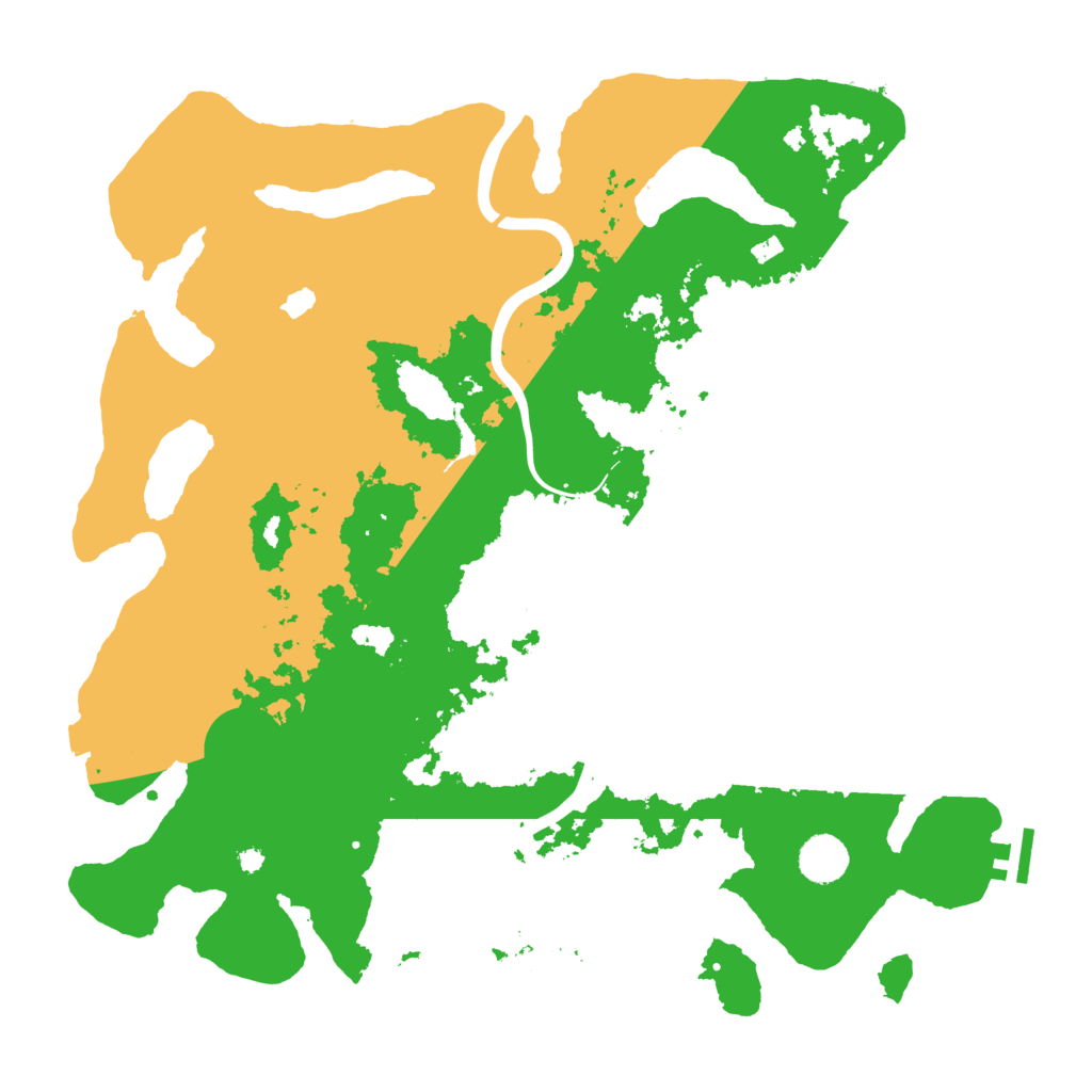 Biome Rust Map: Procedural Map, Size: 4000, Seed: 1211727910