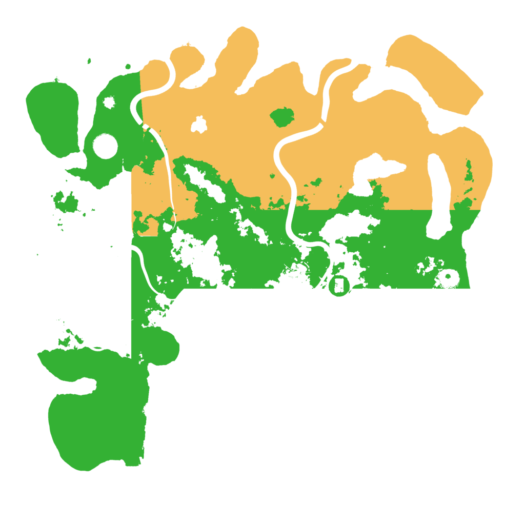 Biome Rust Map: Procedural Map, Size: 4000, Seed: 1637999128