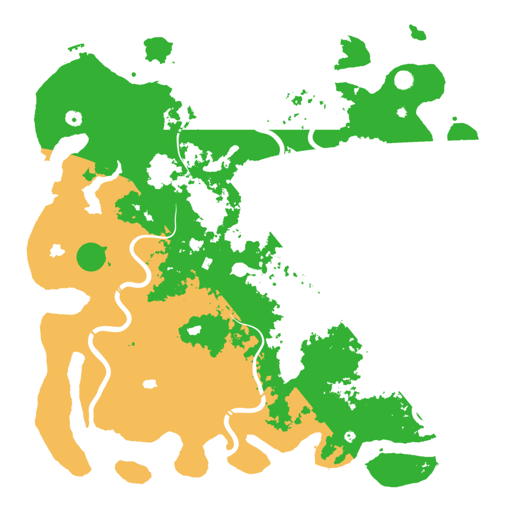 Biome Rust Map: Procedural Map, Size: 4750, Seed: 845239
