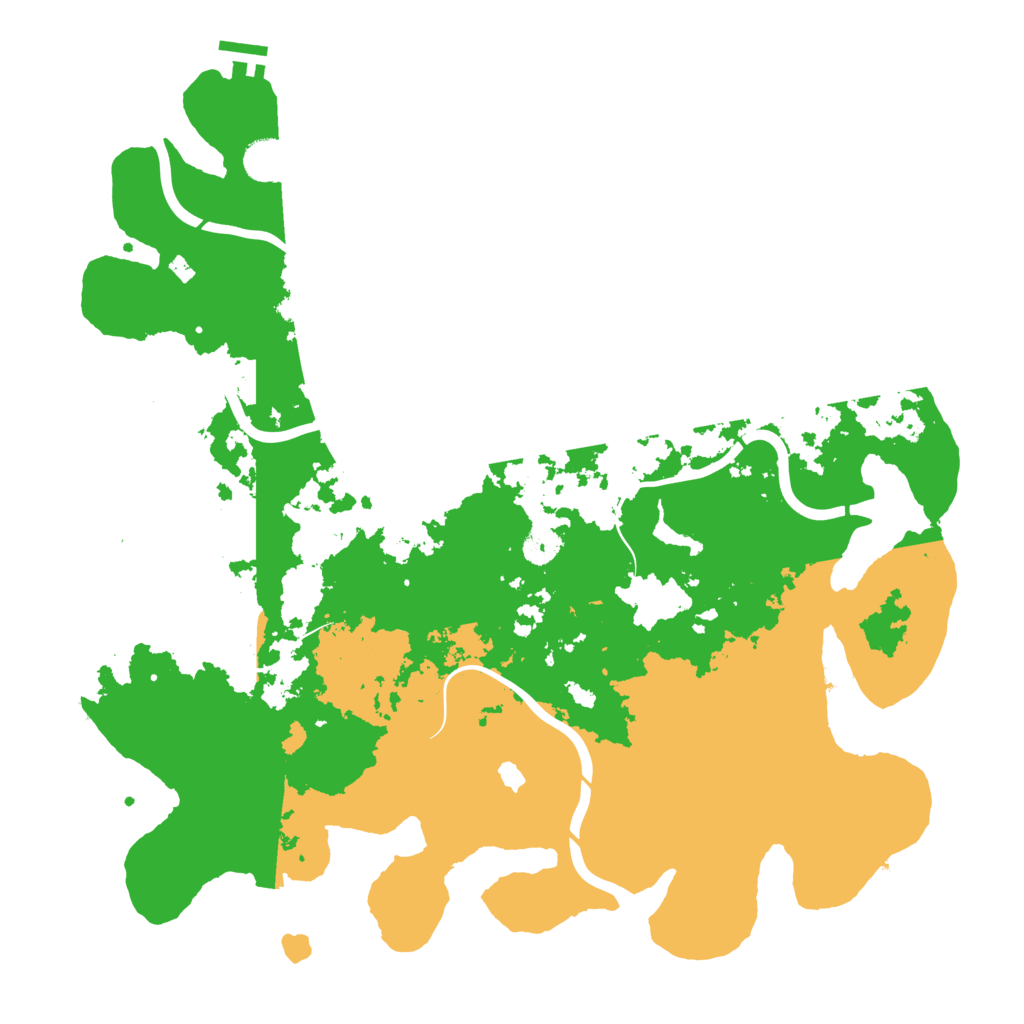 Biome Rust Map: Procedural Map, Size: 4250, Seed: 563506